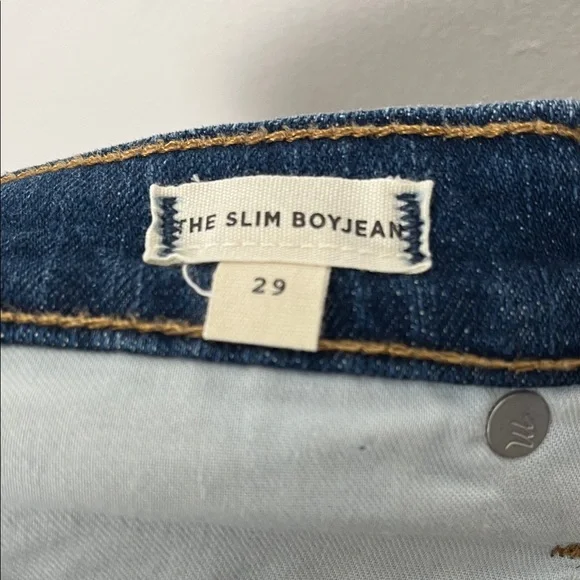 Madewell Dark Blue Slim Jeans - Picture 11 of 12